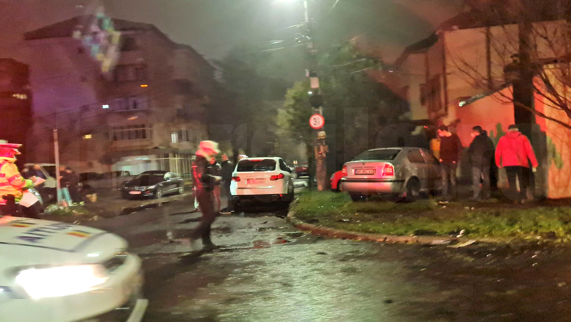 Patru Masini Implicate Intr Un Accident La Intersectia Mioritei Cu